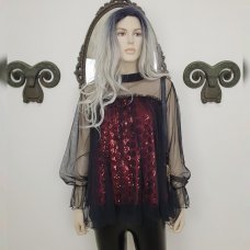Блузка с пайетками Fashion